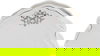 طقم سفرة بورسلان السيف غاليري، 65 قطعة، نقش كلاسيكي - ابيض product image 10