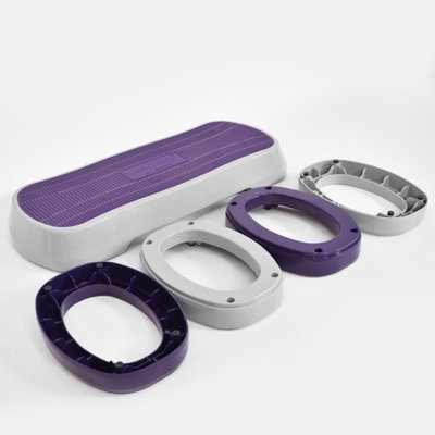 Kangaroo 115151569 Step Exercise Stair, 3 Levels, Adjustable, Non-Slip, 115151569 - Purple product image 3