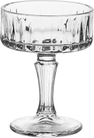 Glass yogurt and dessert cup set, 51 ml, 5 pieces - Clear product image 3