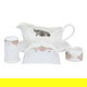 طقم سفرة بورسلان السيف غاليري، 166 قطعة - أبيض product image 4