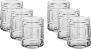 طقم كاسات زجاج السيف غاليري، 6 قطع، حجم وسط - شفاف product image