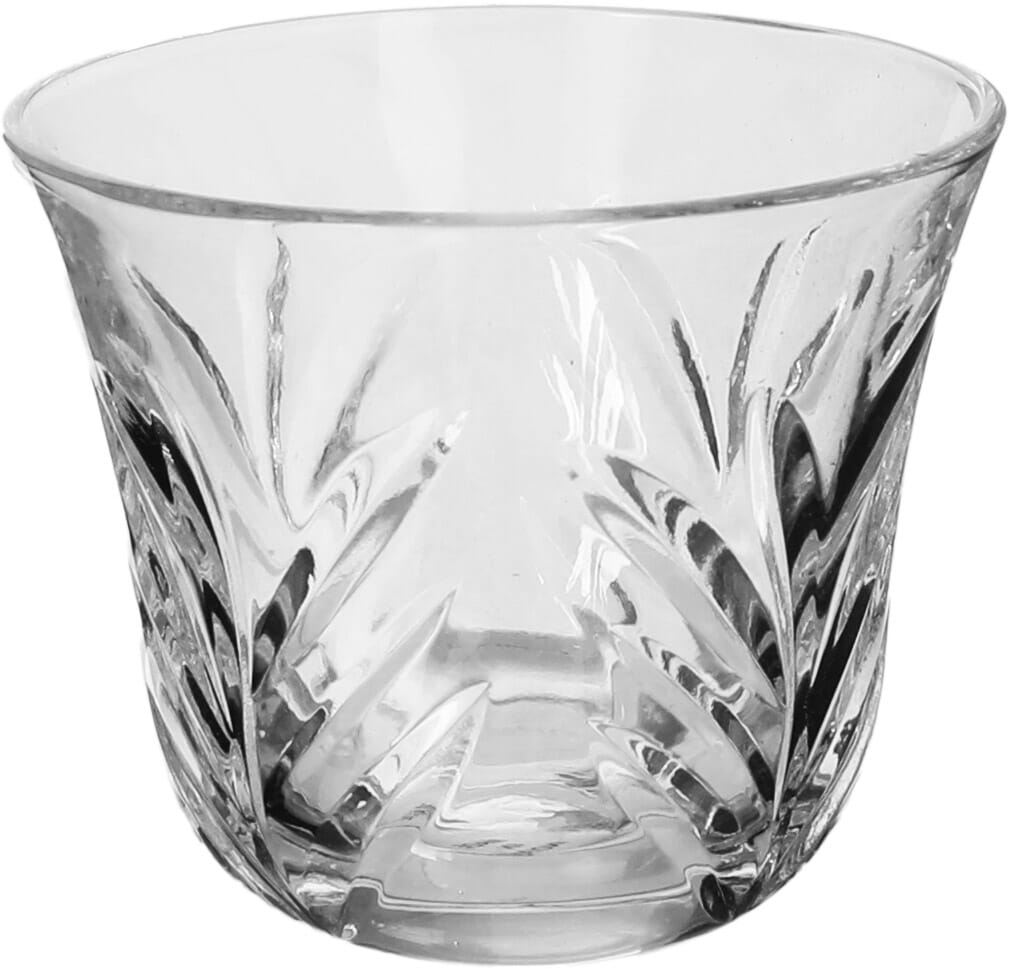 Bialat Tea Serving Set, Alsaif Gallery Glass Coffee Cups, Saucer, 18 Pieces - Transparent product image 2