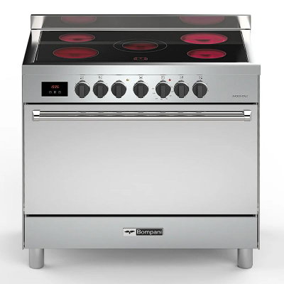 فرن كهربائي بومباني، 2400 واط، 5 شعلة، 109 لتر، TECH9008VTCTPIX - فضي product image 3