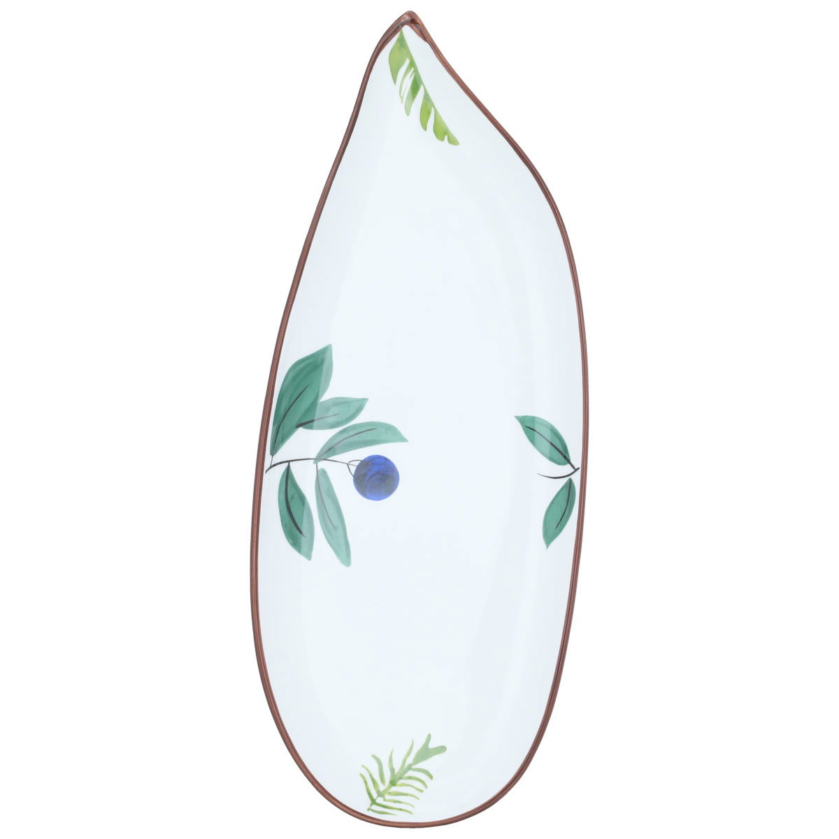 Al Saif Gallery porcelain dessert plate, 12 inches - white product image 1