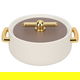 حافظة طعام دائرية بغطاء استيل السيف غاليري، 150 مللي - بيج product image 1