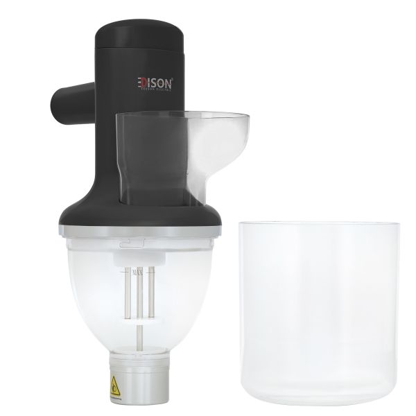 صانعة اللقيمات إديسون، لاسلكي، 800 مل، 1800ملي امبير، 600 واط - أسود product image 2