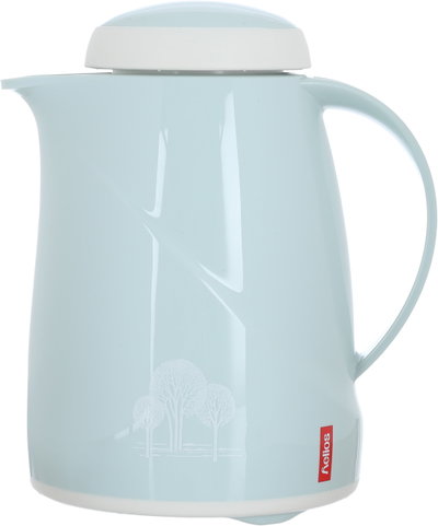 Helios Thermos, 0.3 L, Tree Pattern, Inner Glass, Pressure Cooker - Sky Blue product image 2