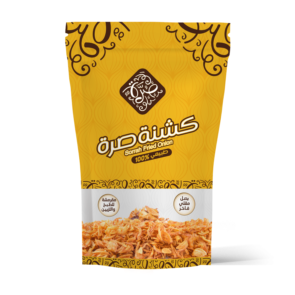 كيس كشنة بصل مقلي صرة، 250 جرام product image