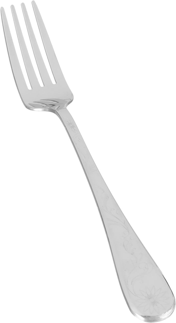 Al Saif Gallery Engraved Stainless Steel Fork Set, 6 Pieces - Silver product image 2