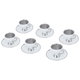 Al Saif Set of Arabic coffee cups glass, 12 pieces - Clear product image 2