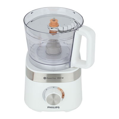 Philips Food Processor, 850 Watt, 1.5 Liter, 2 Speeds - White product image 7
