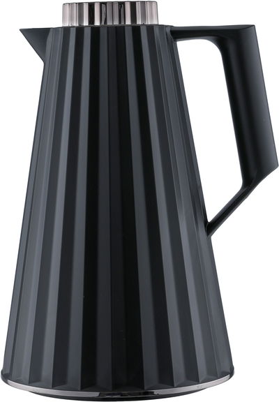 ترمس فيجو اليجانس، 1 لتر،حافظة داخلية زجاج، غطاء نيكل - اسود product image 1