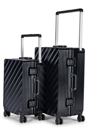 Limra LMA-1904 Polycarbonate Luggage Set, 2 Sizes, 4 Wheels - Black product image 2
