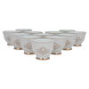 Al Saif Gallery Porcelain coffee cup set, 12 pieces - white product image 3