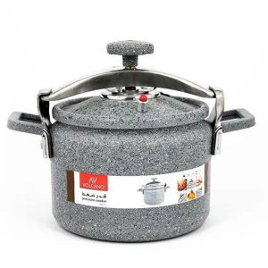 قدر ضغط جرانيت فولكانو السيف غاليري، 9 لتر، يد معدن - رمادي product image 2