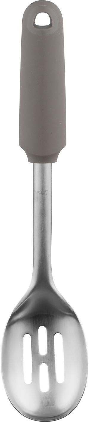 ملعقة تقليب طعام ستانلس ستيل السيف غاليري، يد رمادي، 32x7 سم - فضي كابتشينو product image