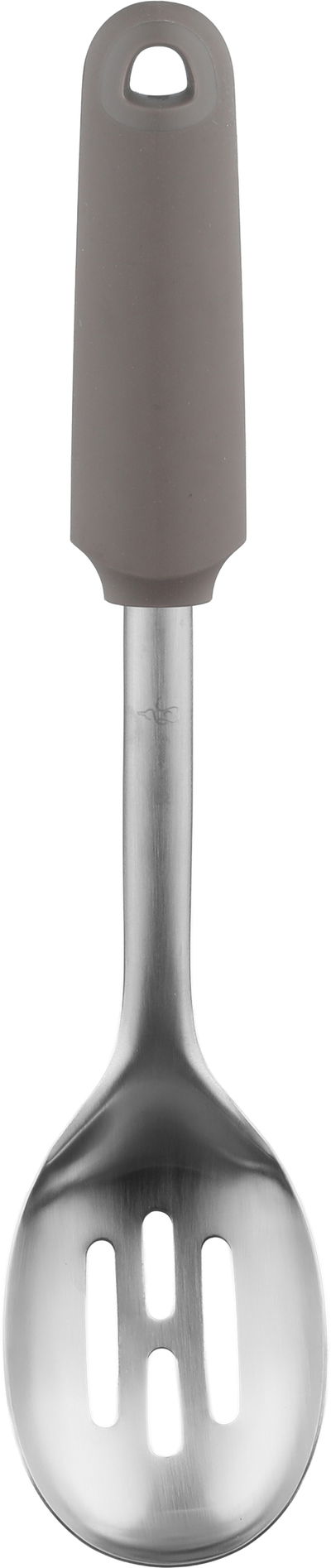 ملعقة تقليب طعام ستانلس ستيل السيف غاليري، يد رمادي، 32x7 سم - فضي كابتشينو product image 1