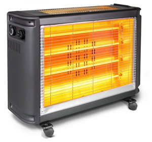 دفاية كهربائية كومتل، 2200 واط، 4 انابيب كوارتز قابلة للتعديل، SLX2811-6 - اسود product image 2