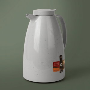 Al Saif Gallery Lima Thermos, 2 liters, compressor, thermal glass inner container, plastic outer shell - light gray product image