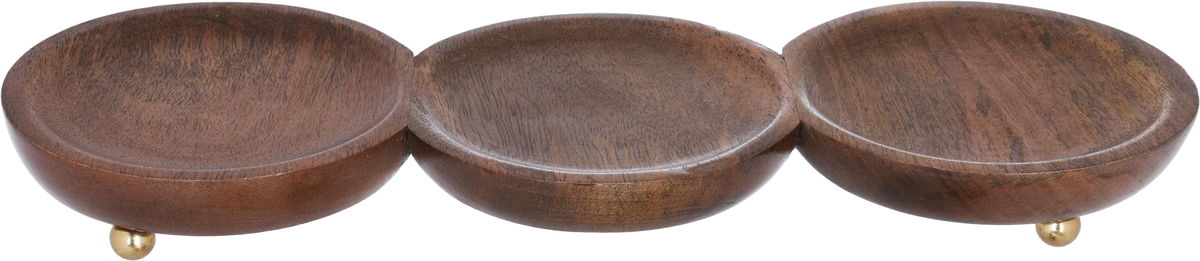 Alsaif Gallery Wooden Yogurt Set, 43 x 15.6 x 13 cm, base, lid - brown product image 2