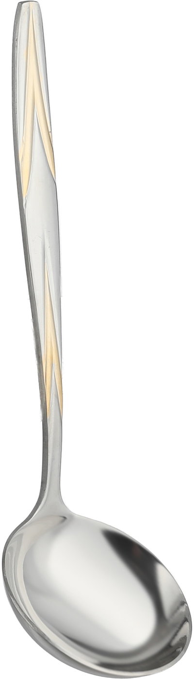 طقم ادوات مائدة ستانلس ستيل السيف غاليري, 72 قطعة - فضي ذهبي product image 10