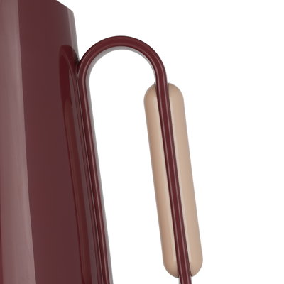 ترمس ديفا 13 روبوت بيكر السيف، 1 لتر، حافظة داخلية زجاج حراري - عنابي product image 4