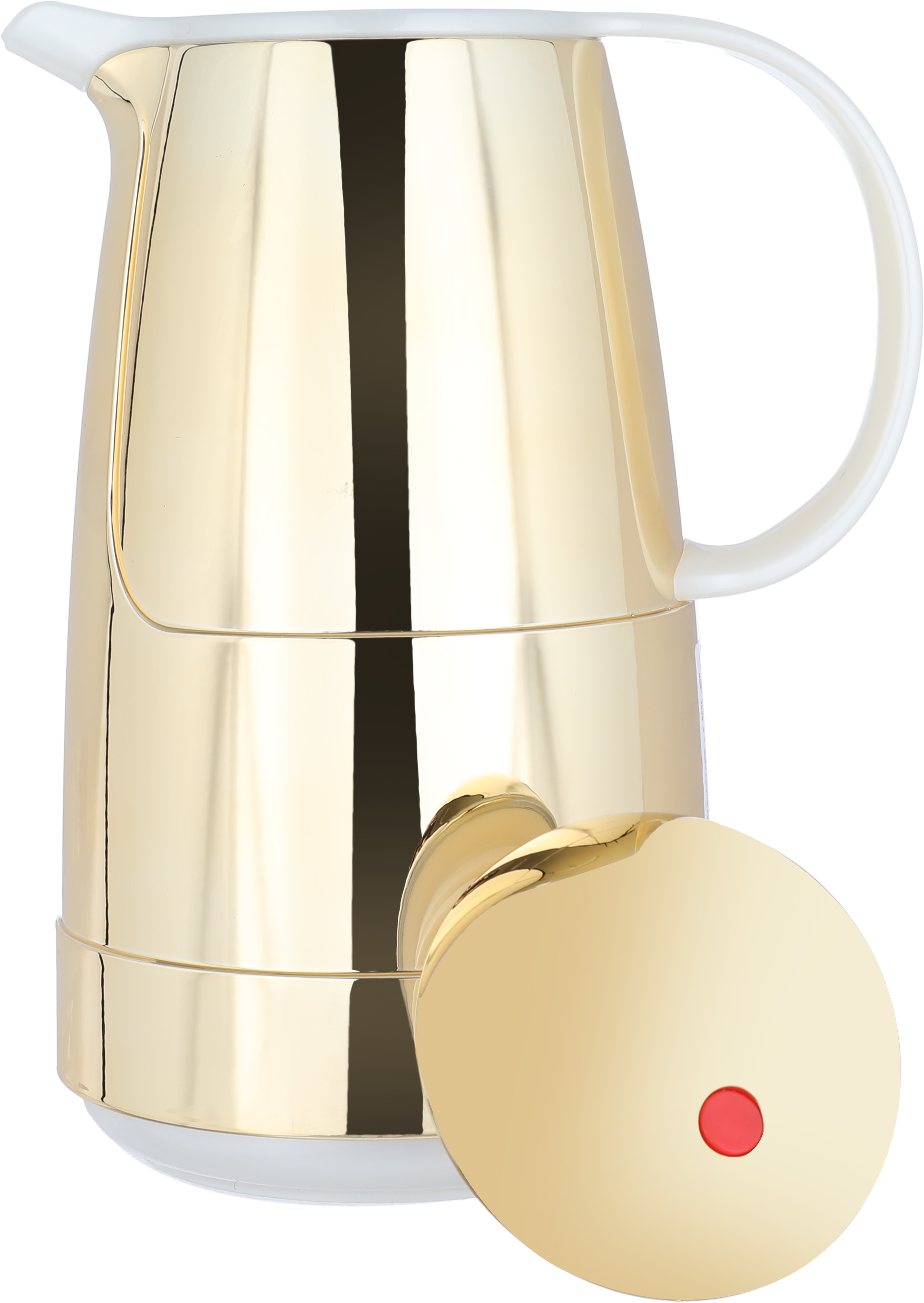 ترمس روتبونت، 1 لتر، حافظة داخلية زجاج، هيكل خارجي بلاستيك - ذهبي product image 4
