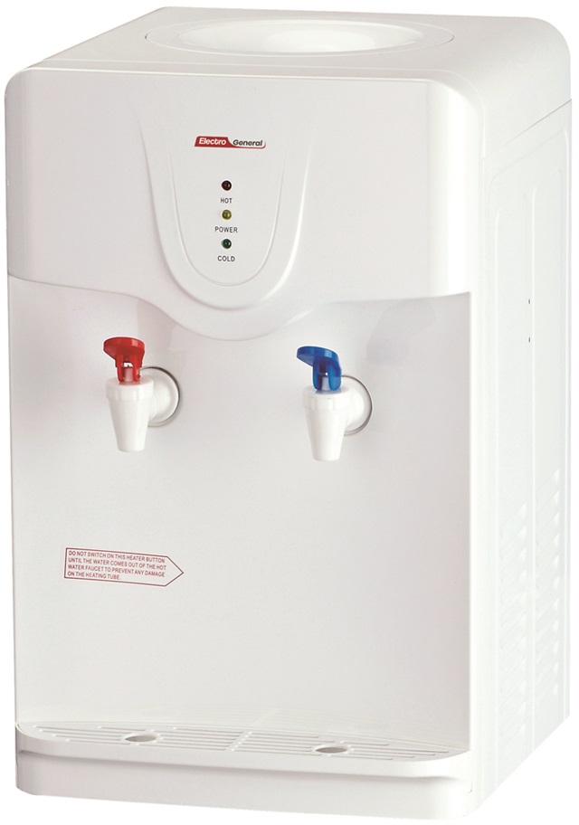 Electro General DN-TTS87 Water Dispenser, 630 Watt, 2 Taps, Cold/Hot - White product image 1