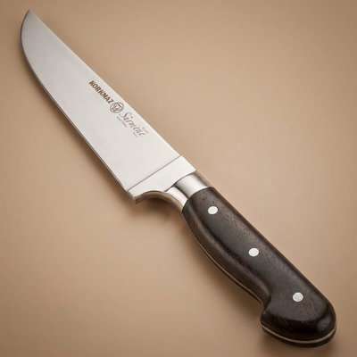 سكين كوركماز استيل السيف غاليري، يد خشب - فضي product image 1