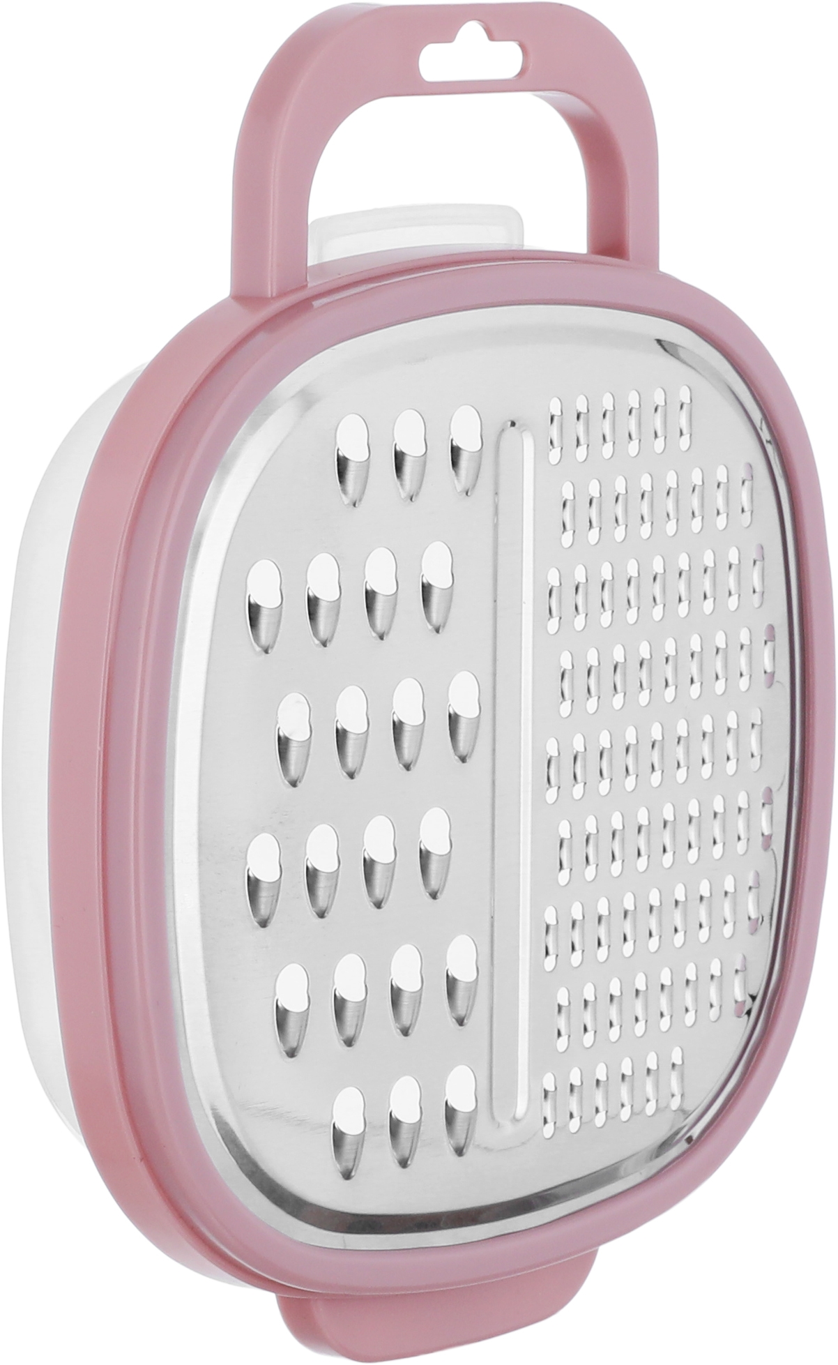 Al Saif Gallery Steel grater with box and lid - pink silver product image 2