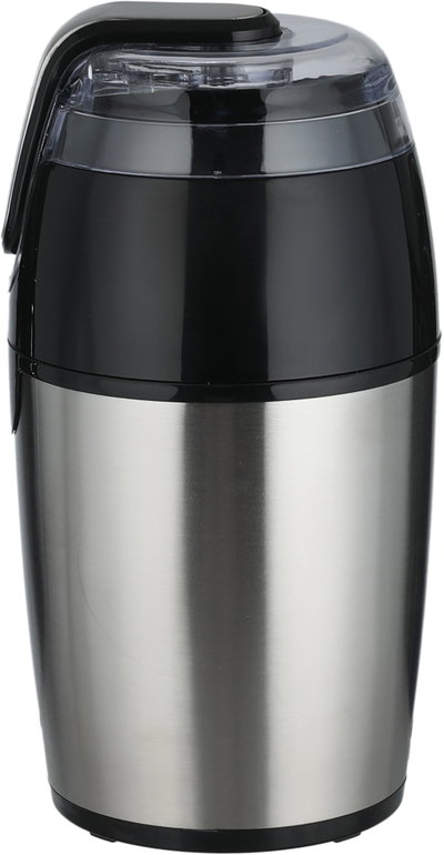 مطحنة قهوة كيون، 200 واط، 70 جرام، سرعة واحدة، KHR/5009 - فضي اسود product image 3
