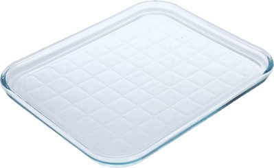 صينية فرن زجاج بايركس، 32x26x2 سم، مستطيل مسطح - شفاف product image 3