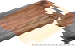 صينية تقديم خشب السيف غاليري، 30x23x3 سم - بني غامق product image 2