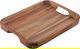 Alsaif Gallery Wood Serving Tray, 30x23x3 cm - Dark Brown product image 2