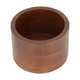 تمرية خشب السيف غاليري، دائري، بغطاء ذهبي - بني product image 4