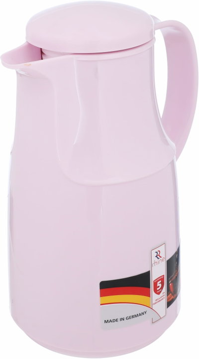 Alrhine Marcotec Thermos, 1 liter, glass inner container, plastic outer shell - pink product image 5