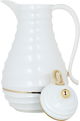 Al Saif Gallery Blanca thermos set, 1/0.75 liter, 2 pieces, thermal glass inner shell, plastic outer shell - pearl product image 6