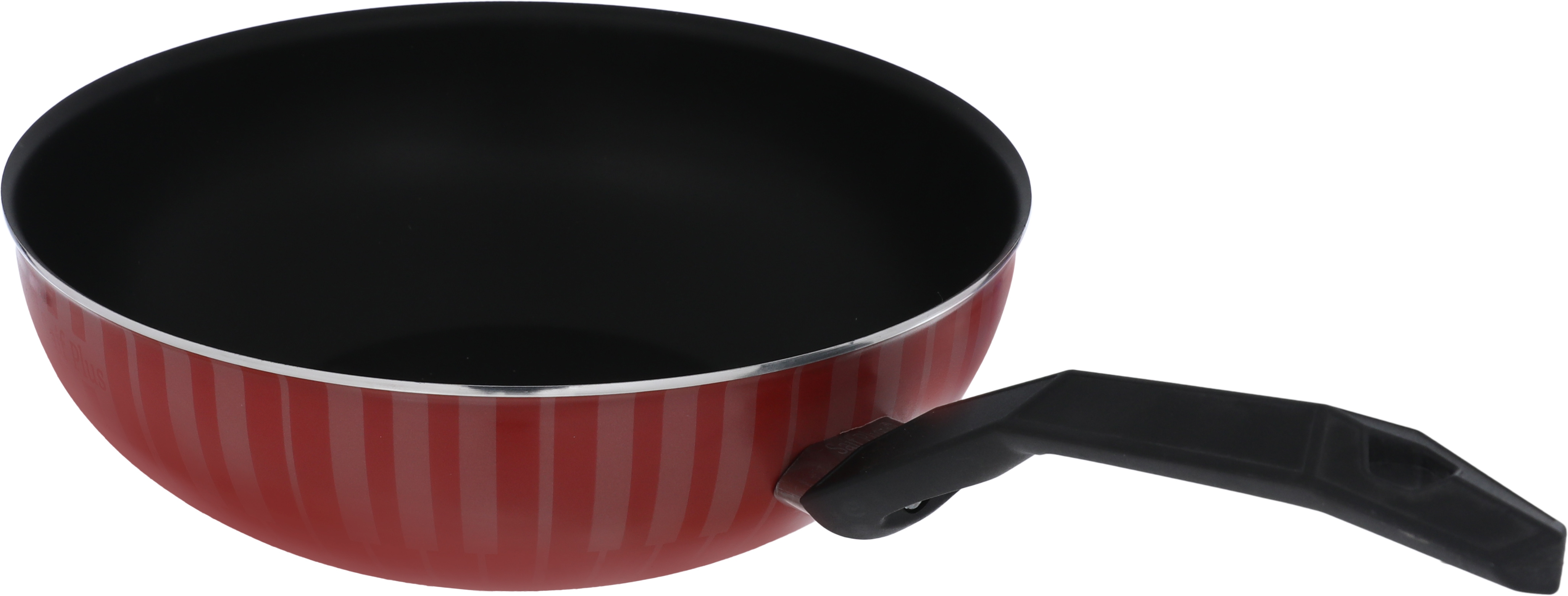 Alsaif PlusTeflon Deep Frying Pan, 27 cm, - Red product image 2