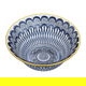 Al Saif Gallery Glass Serving Bowl, 15X15X6 Cm - Blue product image 2