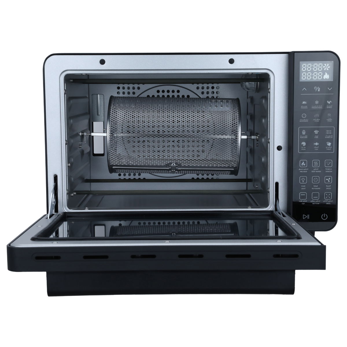 Edison Air Fryer & Oven, 14 Functions, 24 Liters, 1900 Watts - Black product image 2