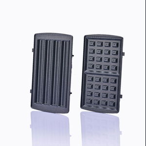 سخان ساندويتش 3×1 إديسون، 750 واط، 3 ألواح، JS-803A - أسود فضي product image 12