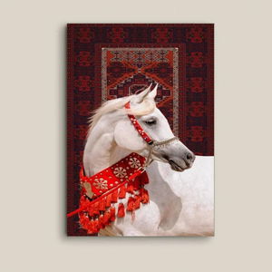 لوحة جدارية كانفس طباعة، 140×90 سم، اطار اسود - متعدد الالوان product image