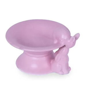 Al Saif Gallery porcelain dessert serving stand, 12 cm, base - pink product image
