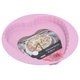 Rocky Granite Pizza Mold, 28x28x3 cm, Heart Shape, Moveable Base - Pink product image 2