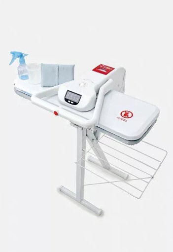 كاوية كبس بخار كي ام سي، 100 سم، 1900 واط، قاعدة حديد، KMSP11008 - ابيض product image 2