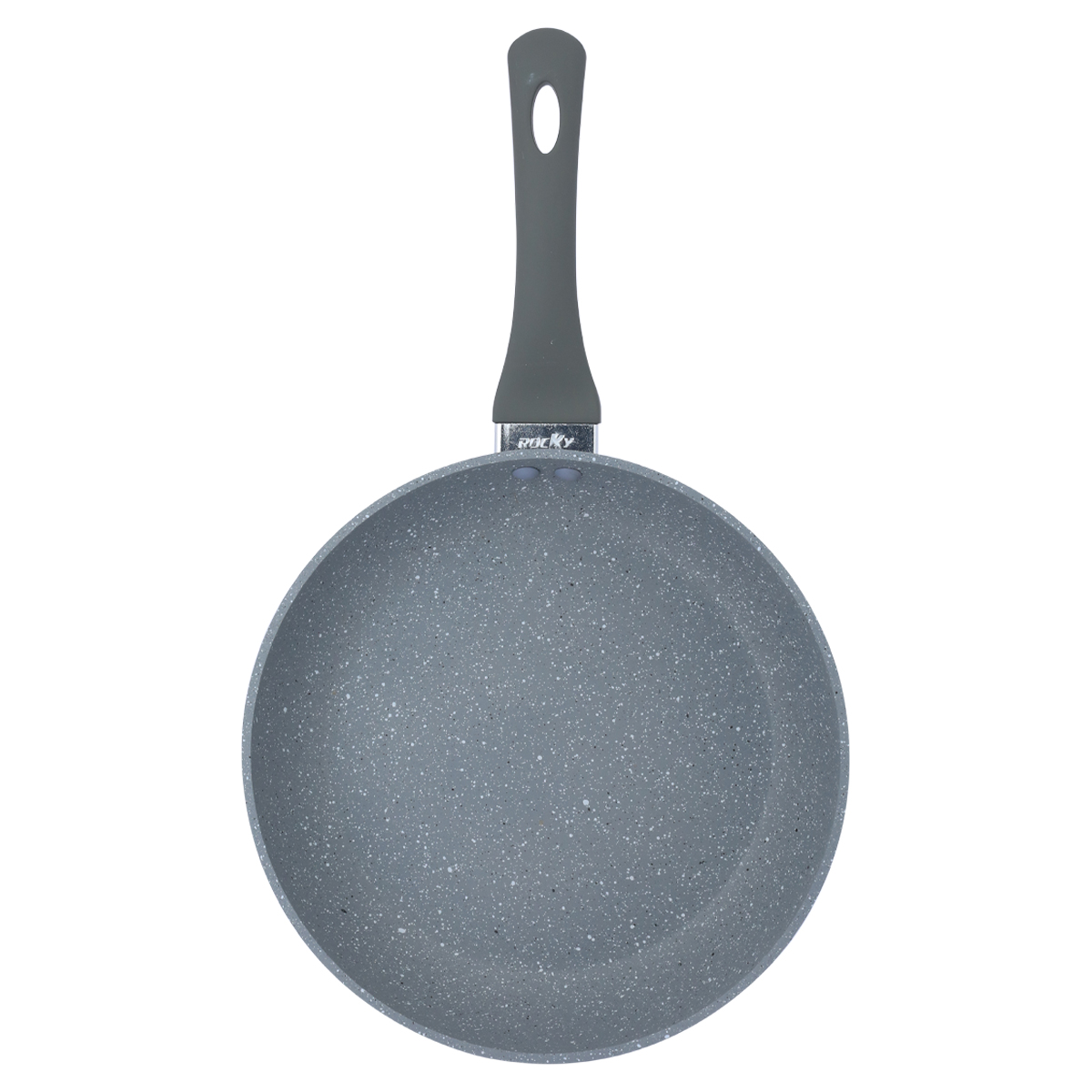 طاوة جرانيت بيد روكي، 26 سم - رمادي product image 2