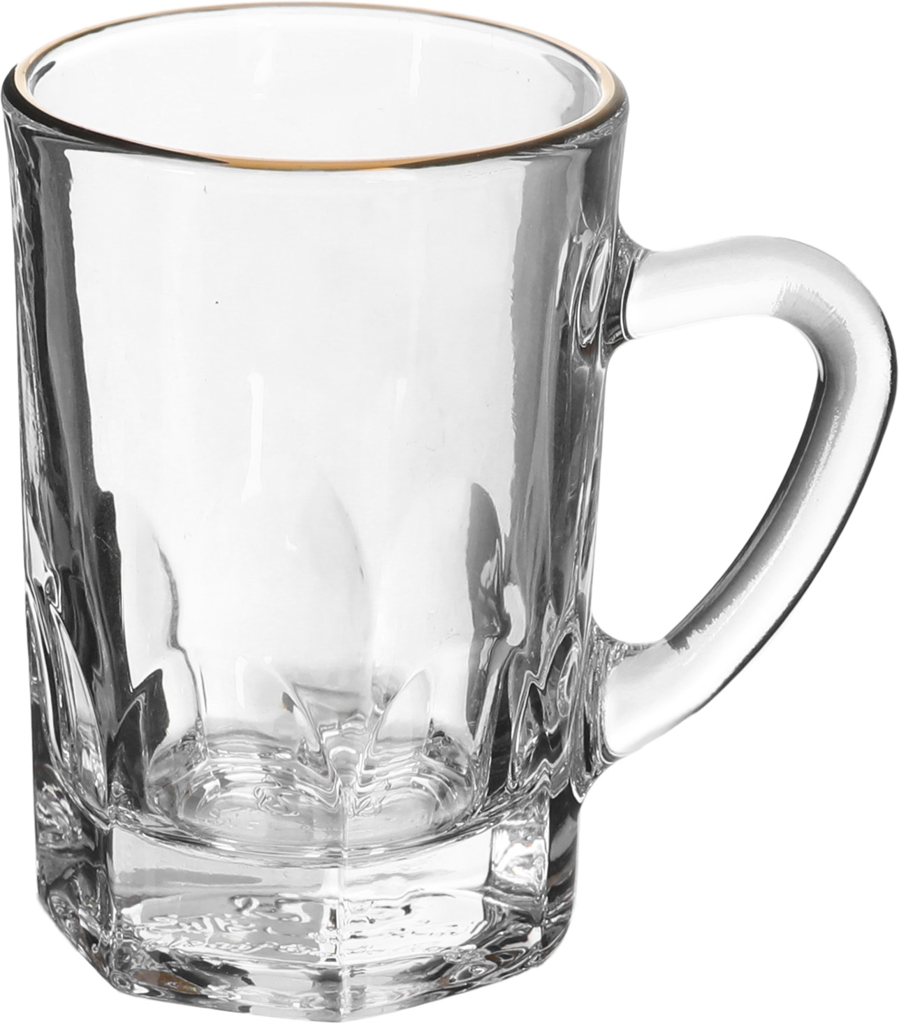طقم اكواب شاي زجاج السيف غاليري، 6 قطع، 120 مل - شفاف product image 2