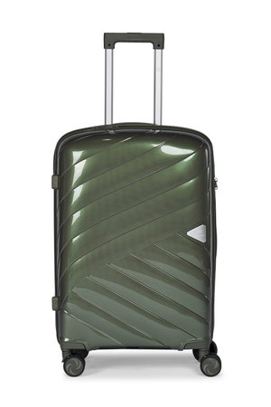 Limra LMA-1928 Polypropylene Luggage Set, 3 Sizes, 4 Wheels - Dark Green product image 2