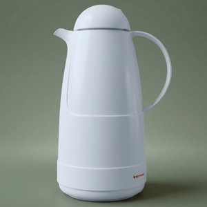 Rotpont thermos, 1.5 liters, glass inner container, plastic outer shell - silver product image