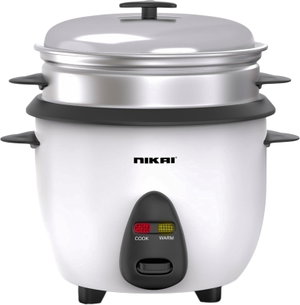 قدر طهي ارز نيكاي، 400 واط، 1 لتر، NR701A - ابيض product image